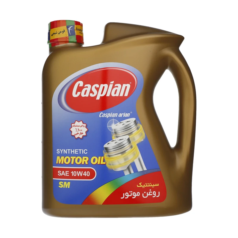 روغن موتور 10W-40 کاسپین ۴ لیتری