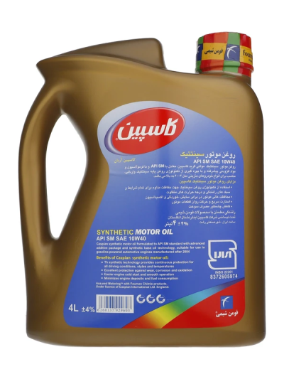 روغن موتور 10W-40 کاسپین ۴ لیتری