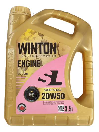 روغن موتور وینتون 20W-50 SL حجم 3.5L