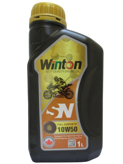 روغن موتور سیکلت (وینتون WINTON) 10W-50 SN